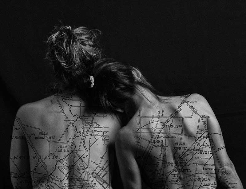 cuerpo y mapas